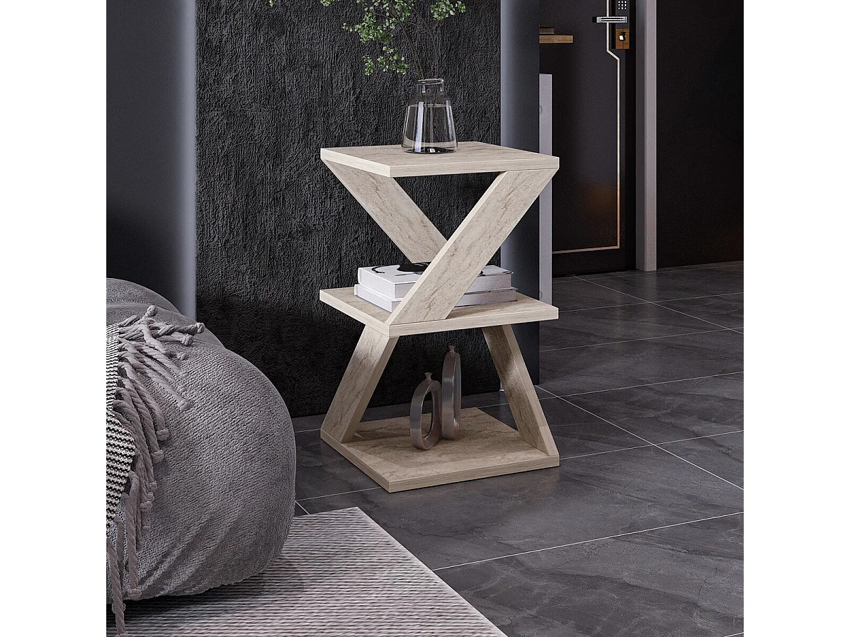 Beistelltisch mit 3 Ebenen H50 cm – ALBENI