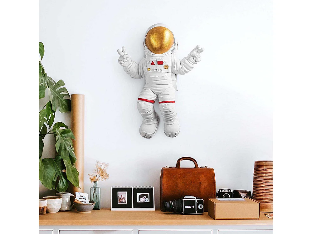 Décoration murale en polyester Astronaute