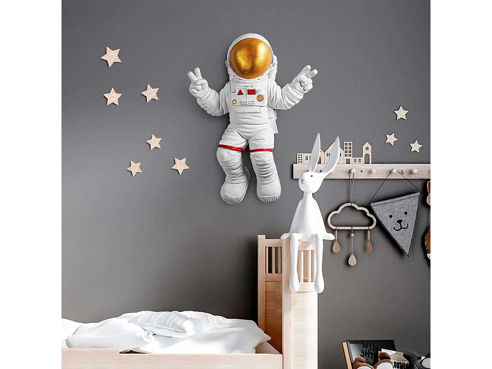 Décoration murale en polyester Astronaute
