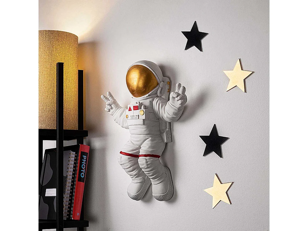 Décoration murale en polyester Astronaute