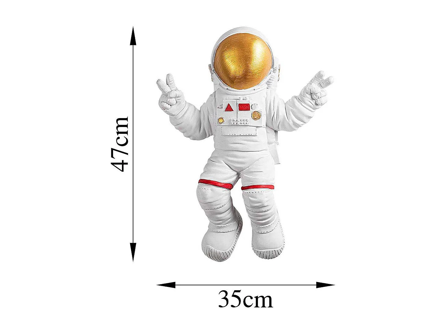 Décoration murale en polyester Astronaute