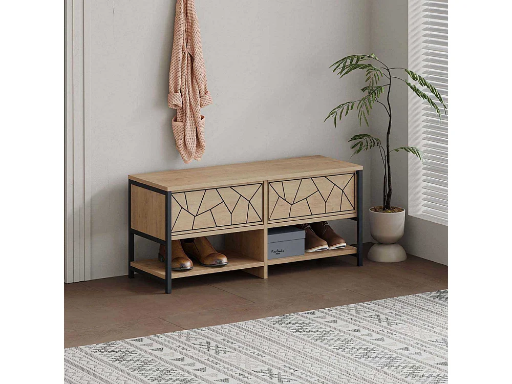 Meuble d'entrée avec rangements Inola