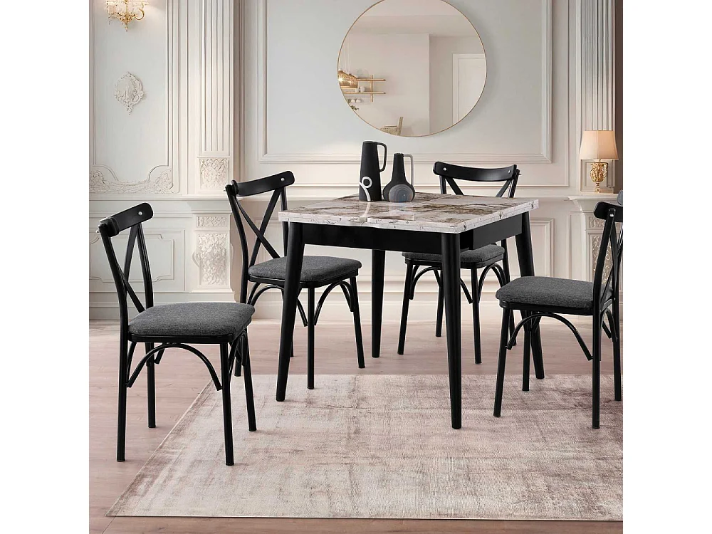 Table de repas extensible Totem