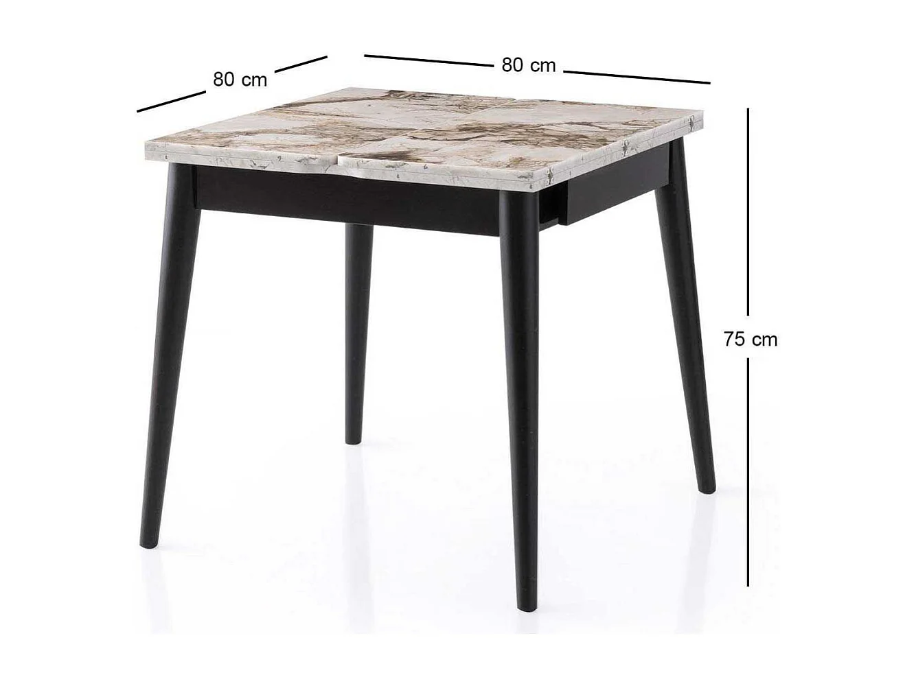Table de repas extensible Totem