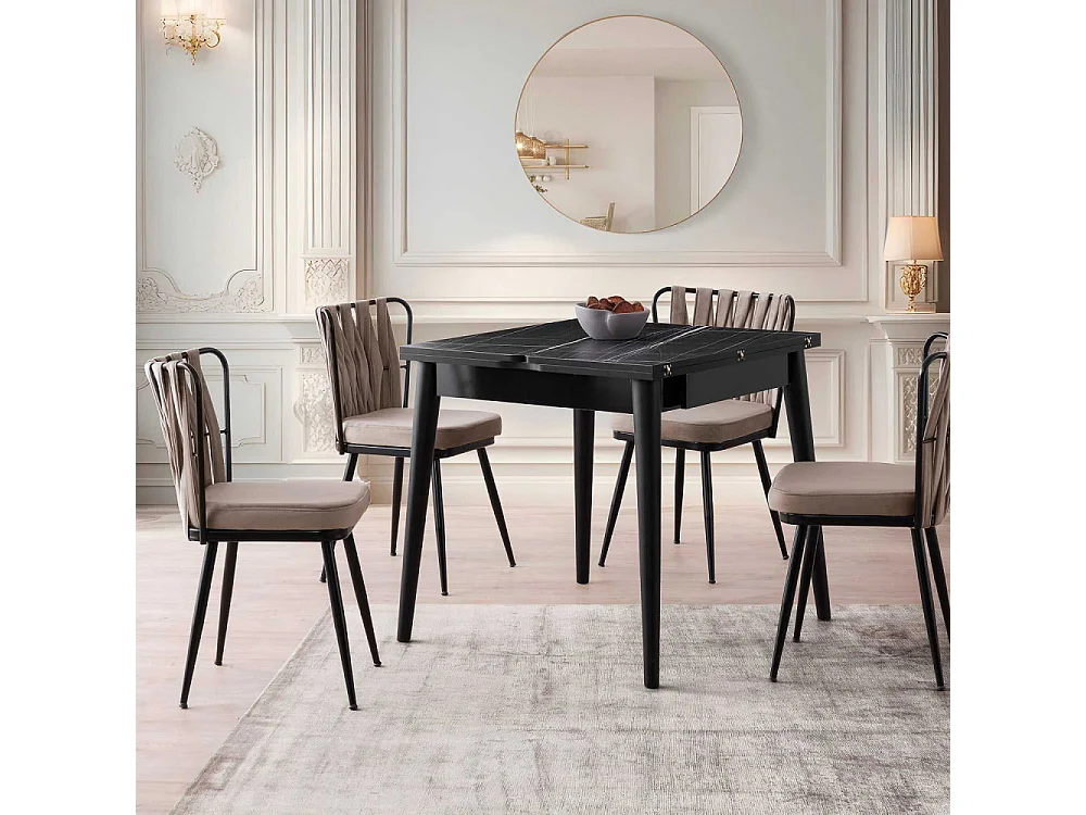 Table de repas extensible Totem