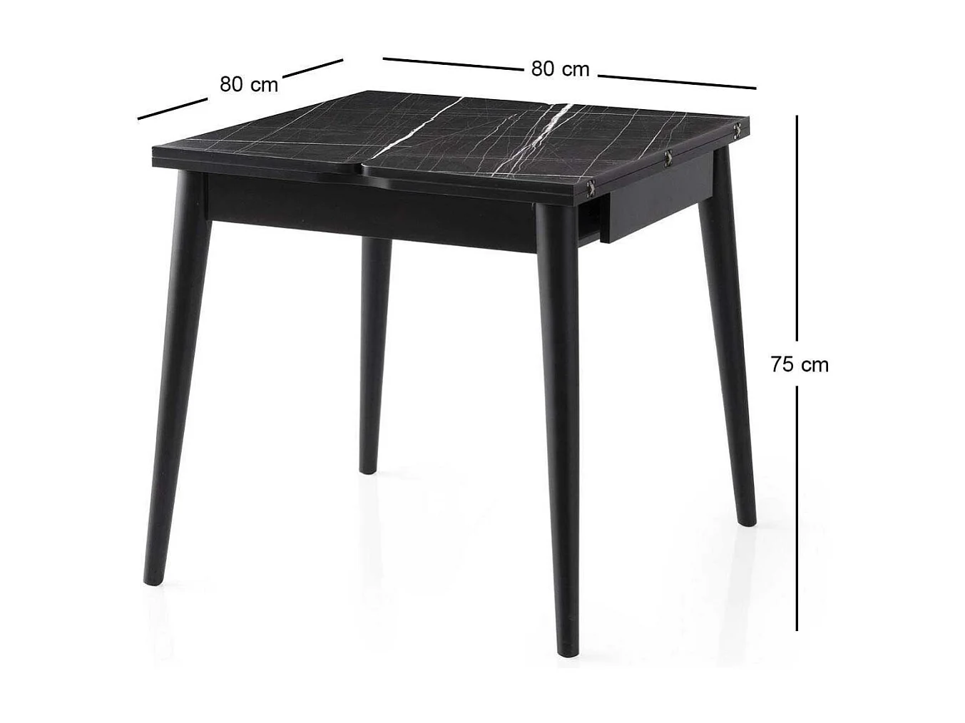 Table de repas extensible Totem