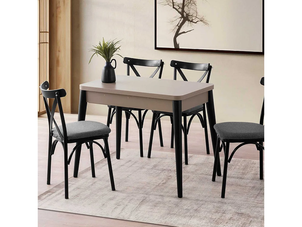 Table de repas extensible Dolunay