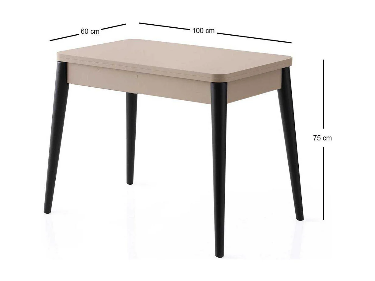 Table de repas extensible Dolunay