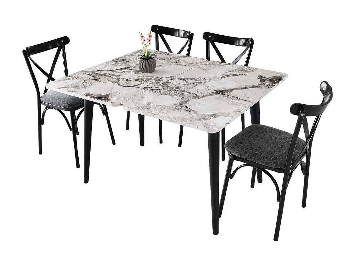 Table de repas extensible Dolunay