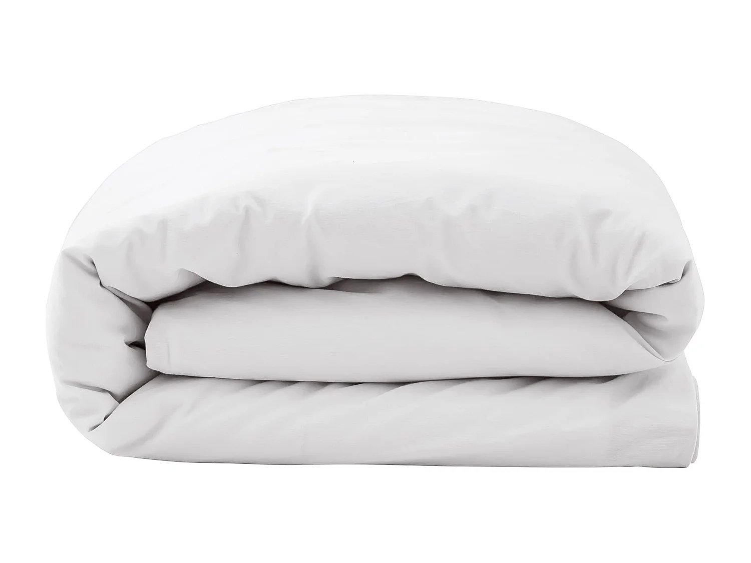 Housse de couette bébé coton lavé 80x120 - SOMEO Blanc