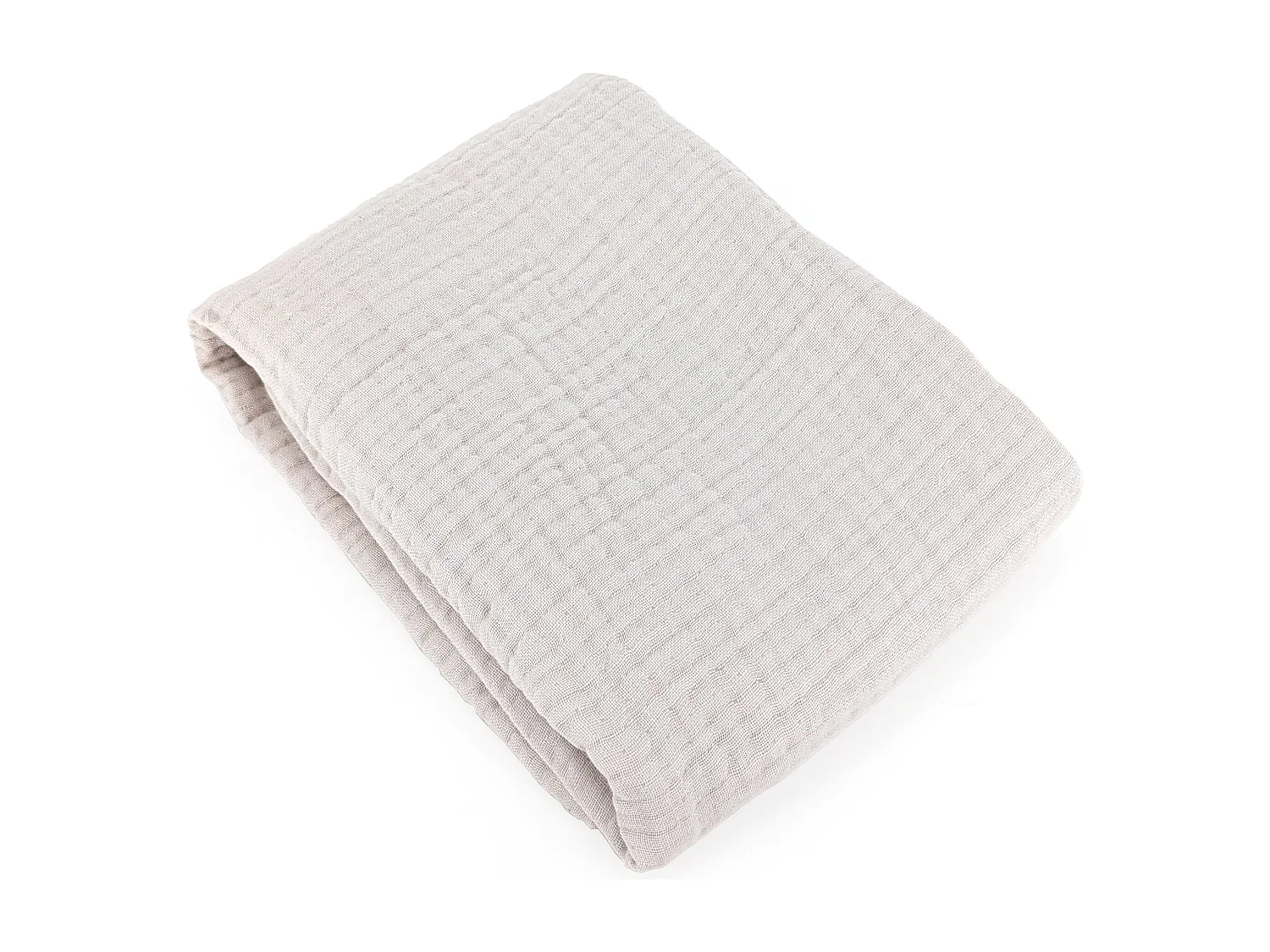 Housse de coussin 40x60 cm coton collection PAROS beige ficelle