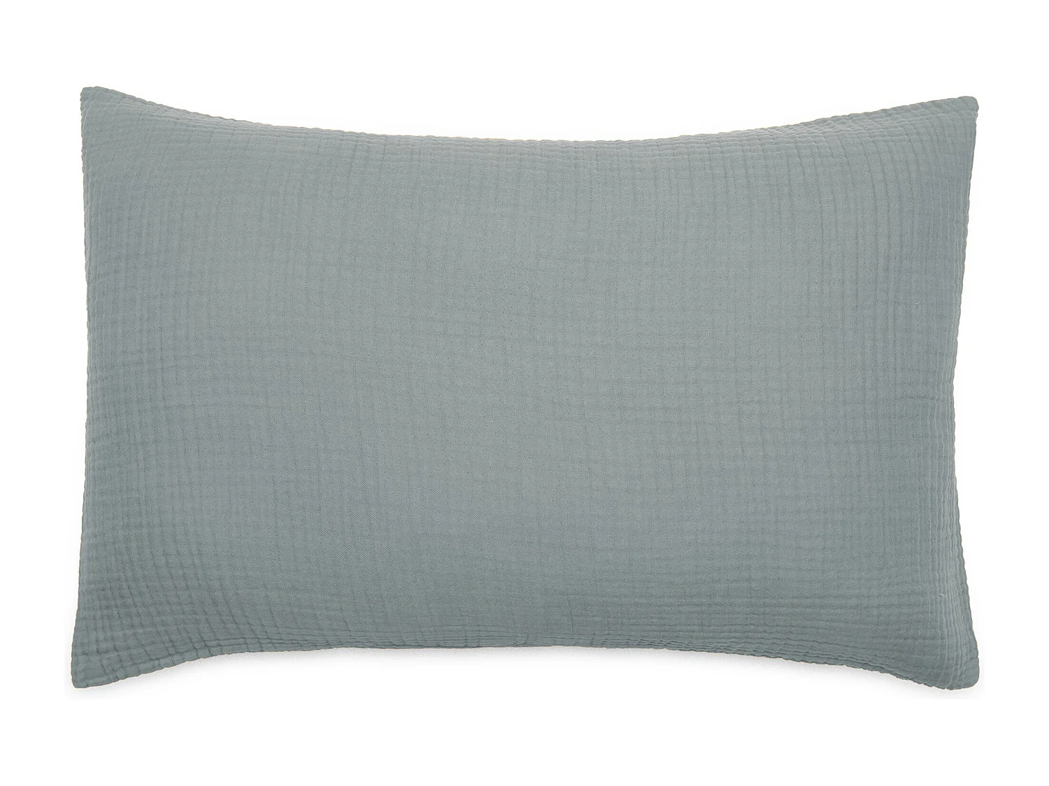 Housse de coussin 40x60 cm coton collection PAROS vert lichen
