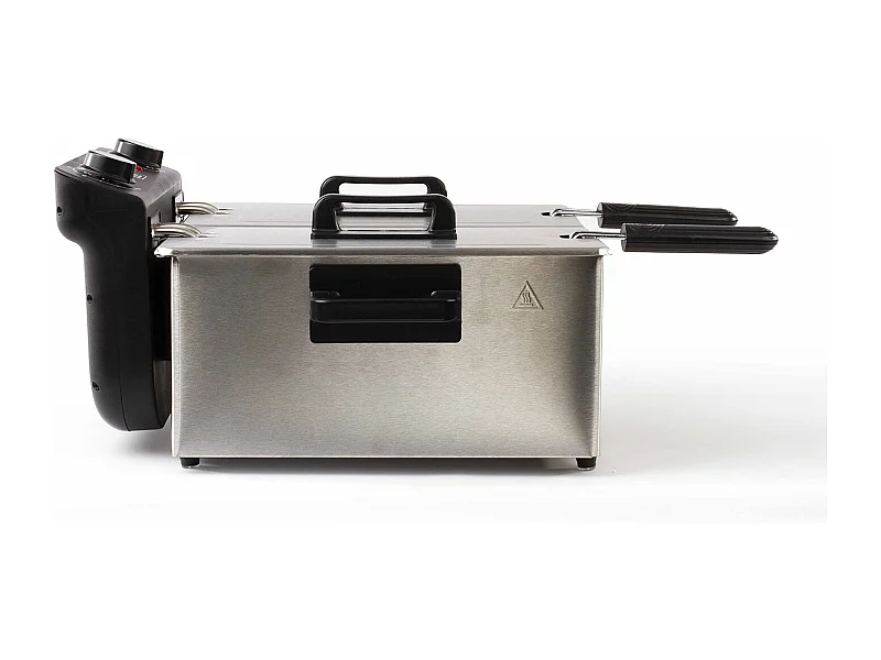 Livoo Friteuse double 2x3l 3300w inox - doc217