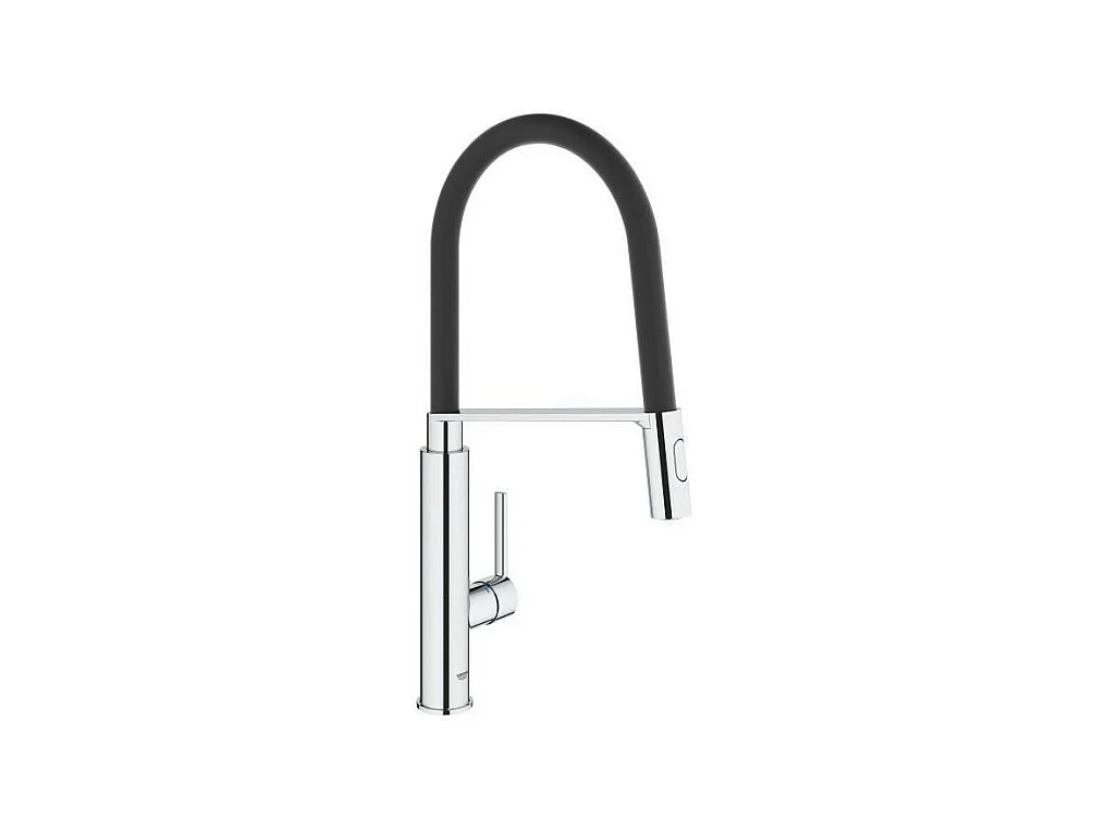 Robinet de cuisine avec douchette GROHE Feel Quickfix chromé