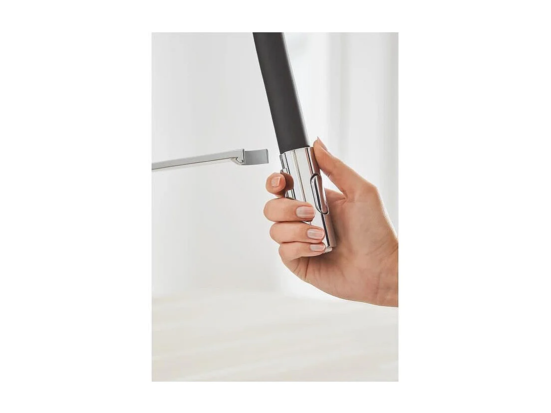 Robinet de cuisine avec douchette GROHE Feel Quickfix chromé