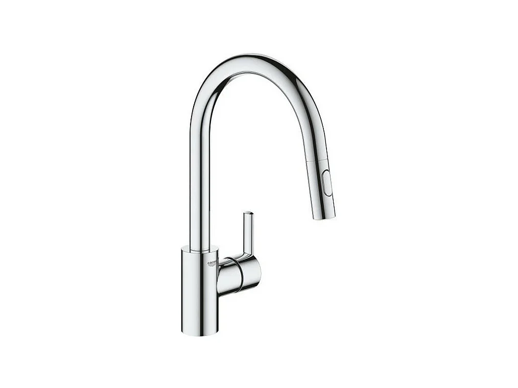 Robinet de cuisine avec douchette GROHE Feel chromé