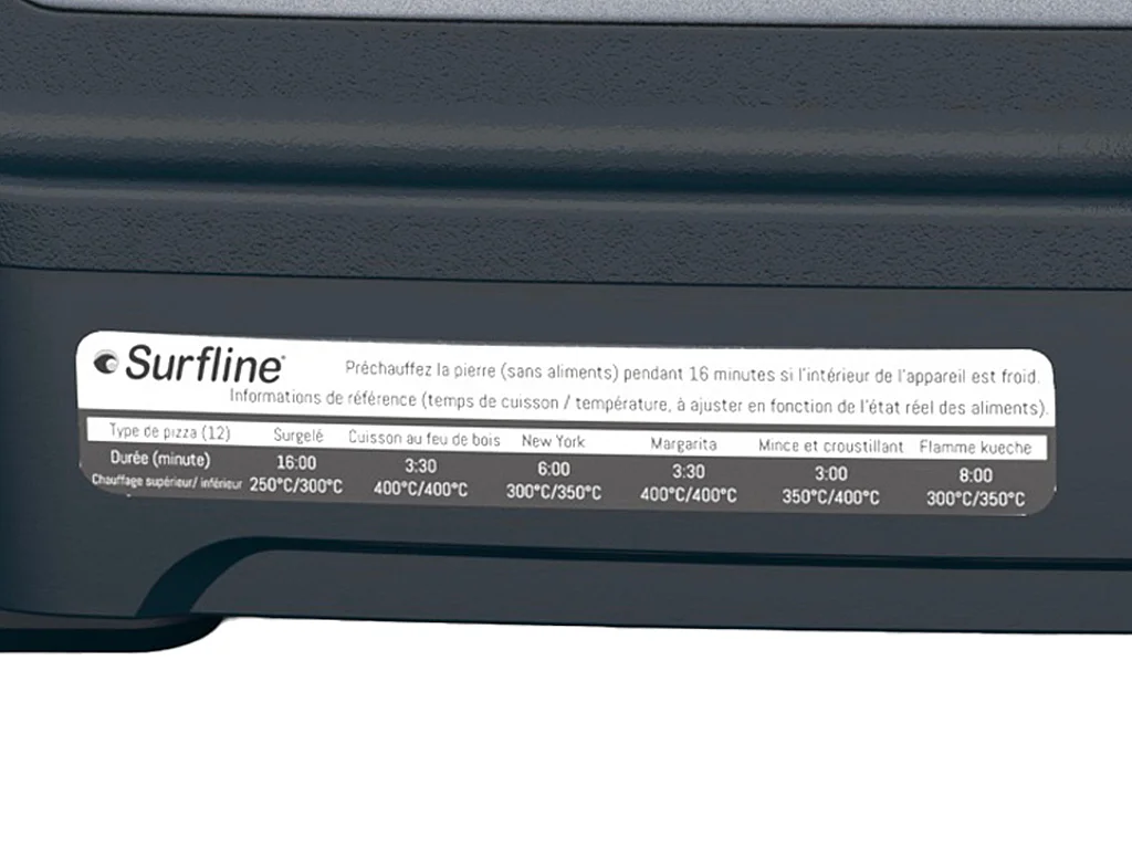 Four à pizza électrique - Noir - FORNOZIO