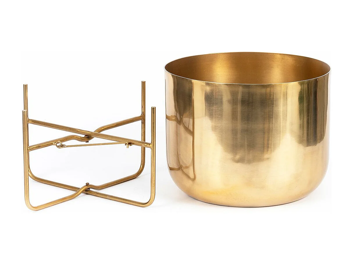 La Jardinière En Laiton Sur Pied - Laiton - XL