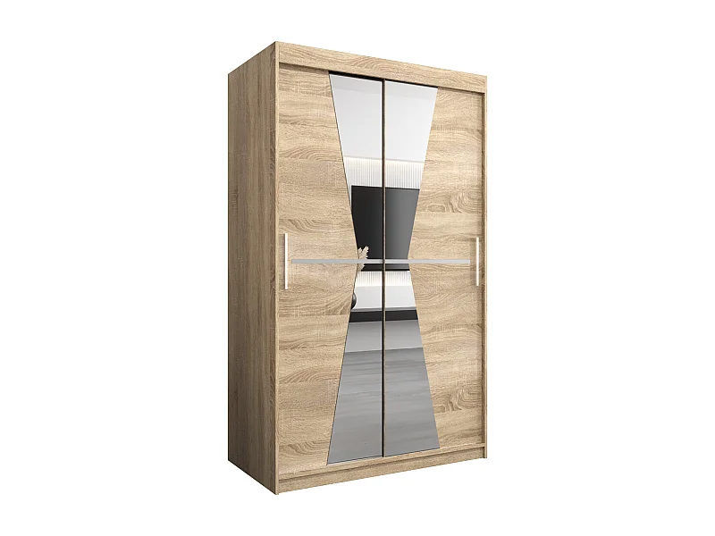 Armoire Maroko À Portes Coulissantes 200/120/62 2 portes (Sonoma/Sonoma)