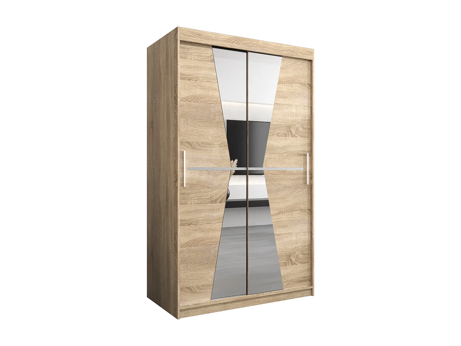 Armoire Maroko À Portes Coulissantes 200/120/62 2 portes (Sonoma/Sonoma)