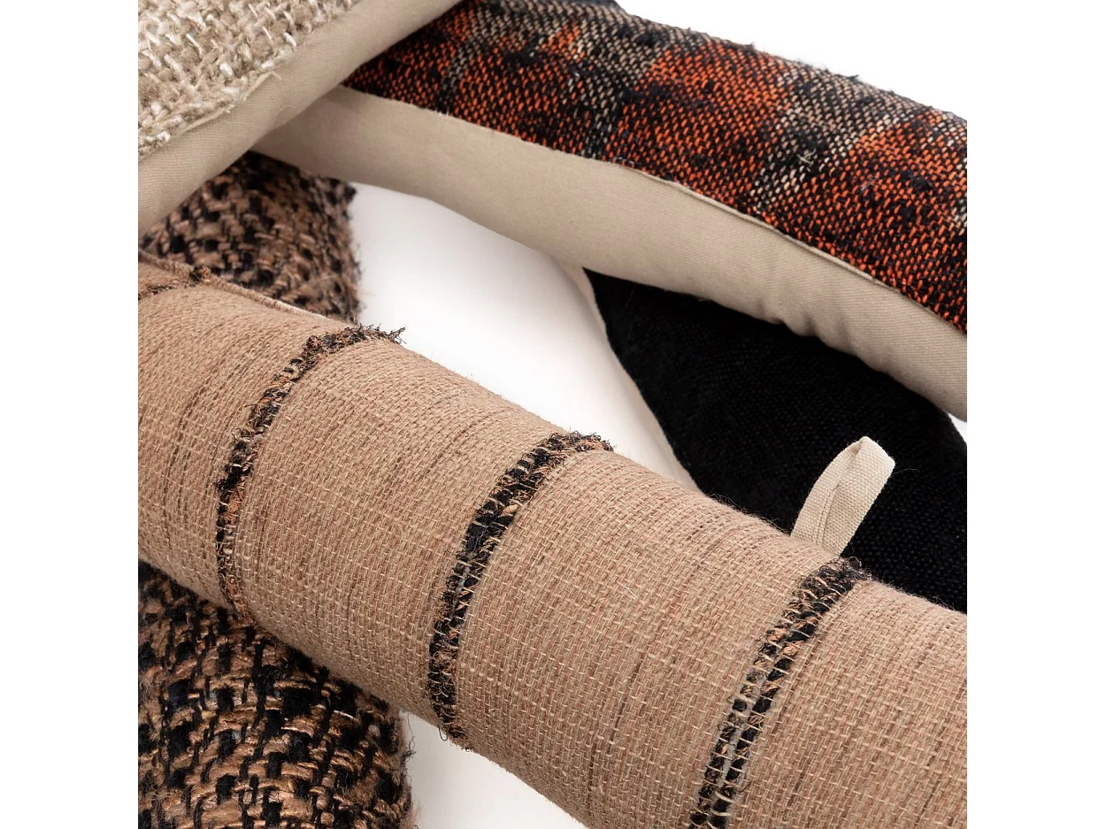 Boudins De Porte Oh My Gee - Noir Orange