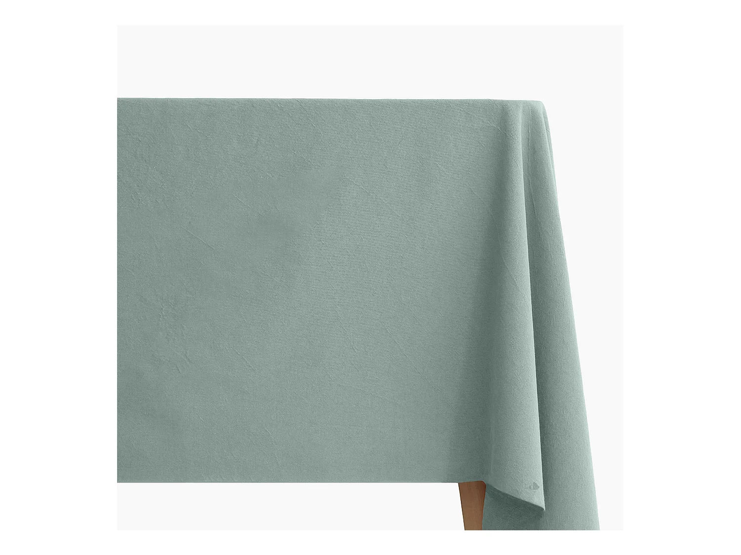 Nappe rectangle en lin et coton 170X300 cm MATTIS vert lichen