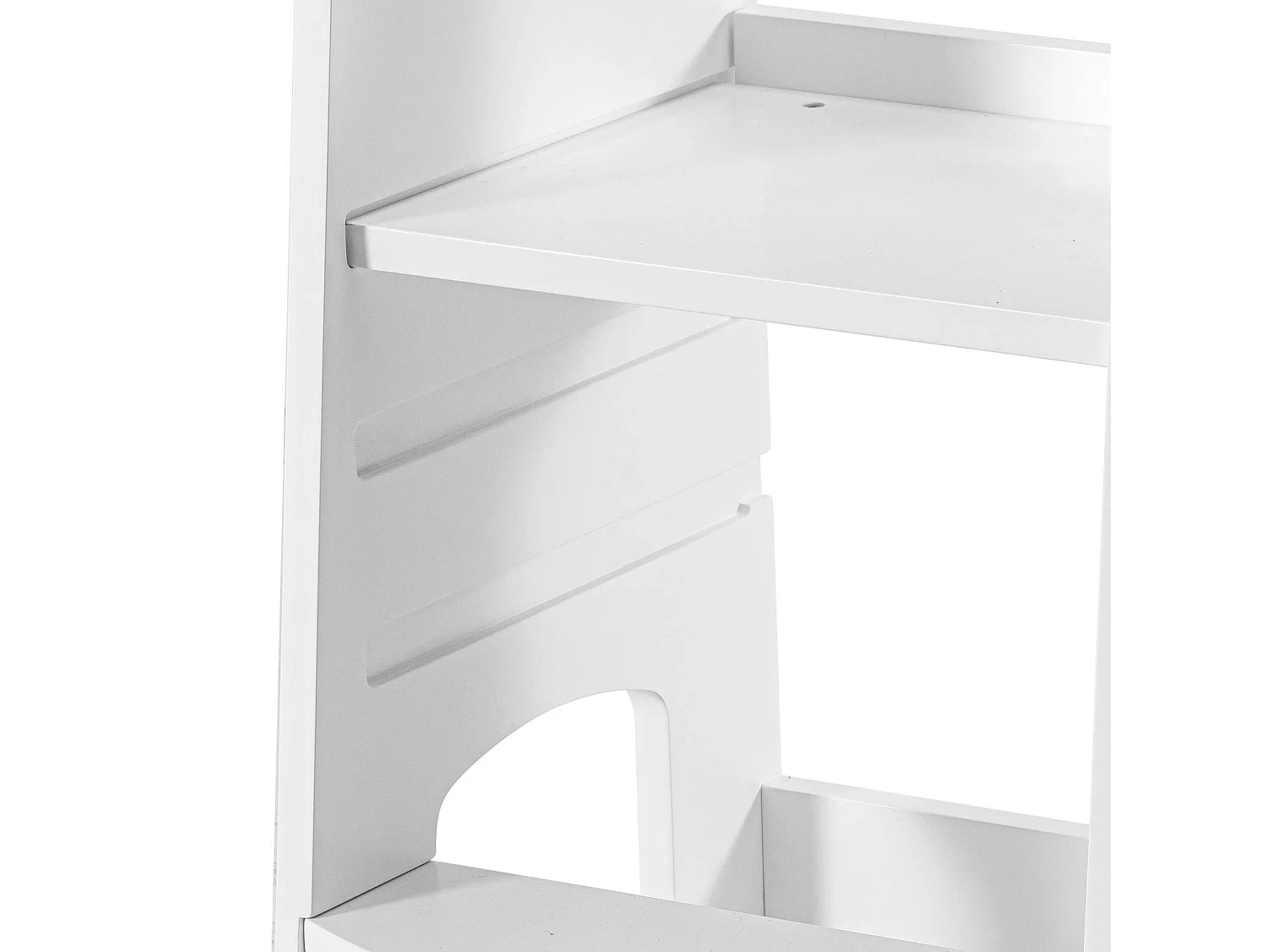Torre Montessori Rebecca Mobili Siris 86x41x38 MDF Blanco Escandinavo