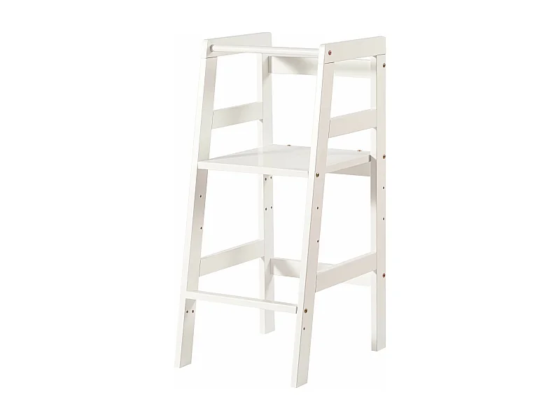 Torre Montessoriana Rebecca Mobili Zalina 90x40x49 Pino  Bianco  Scandinavo