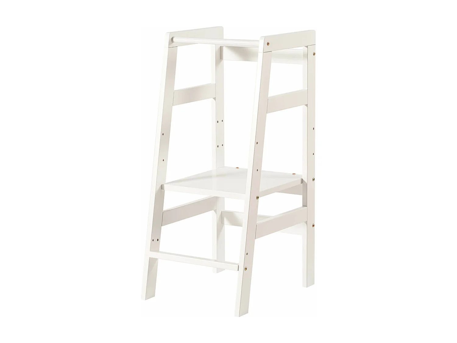 Torre Montessoriana Rebecca Mobili Zalina 90x40x49 Pino  Bianco  Scandinavo