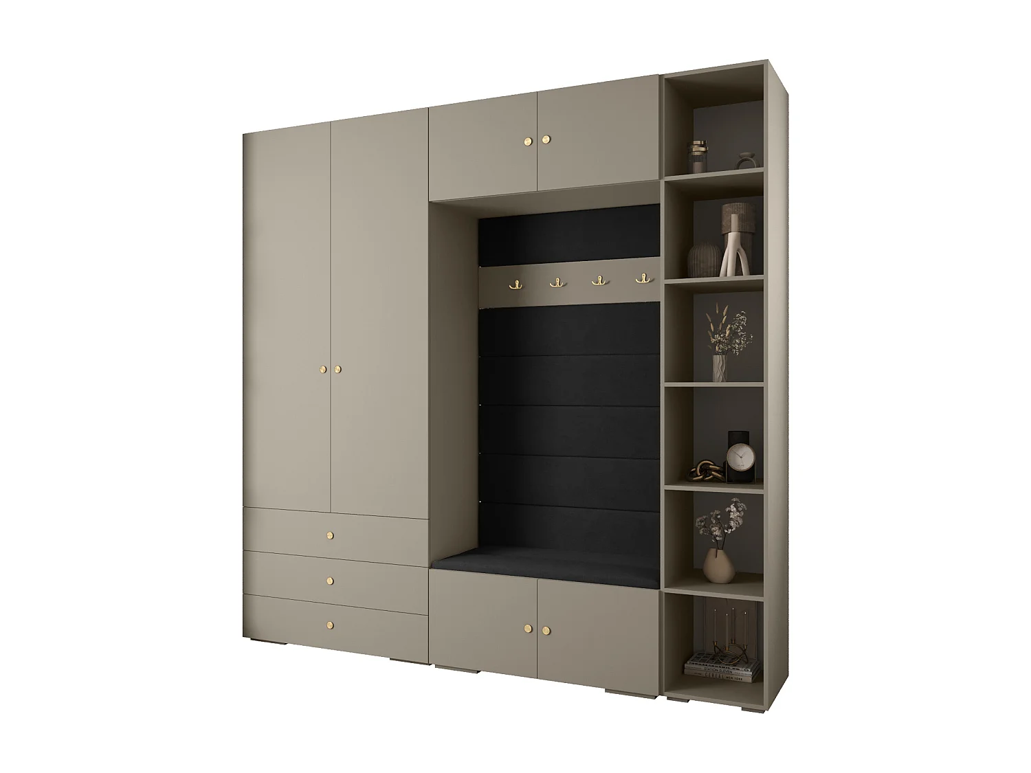 Inova kledingkast Z10 236,7/240/47