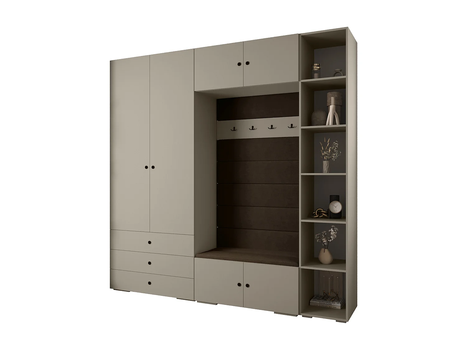 Inova kledingkast Z10 236,7/240/47