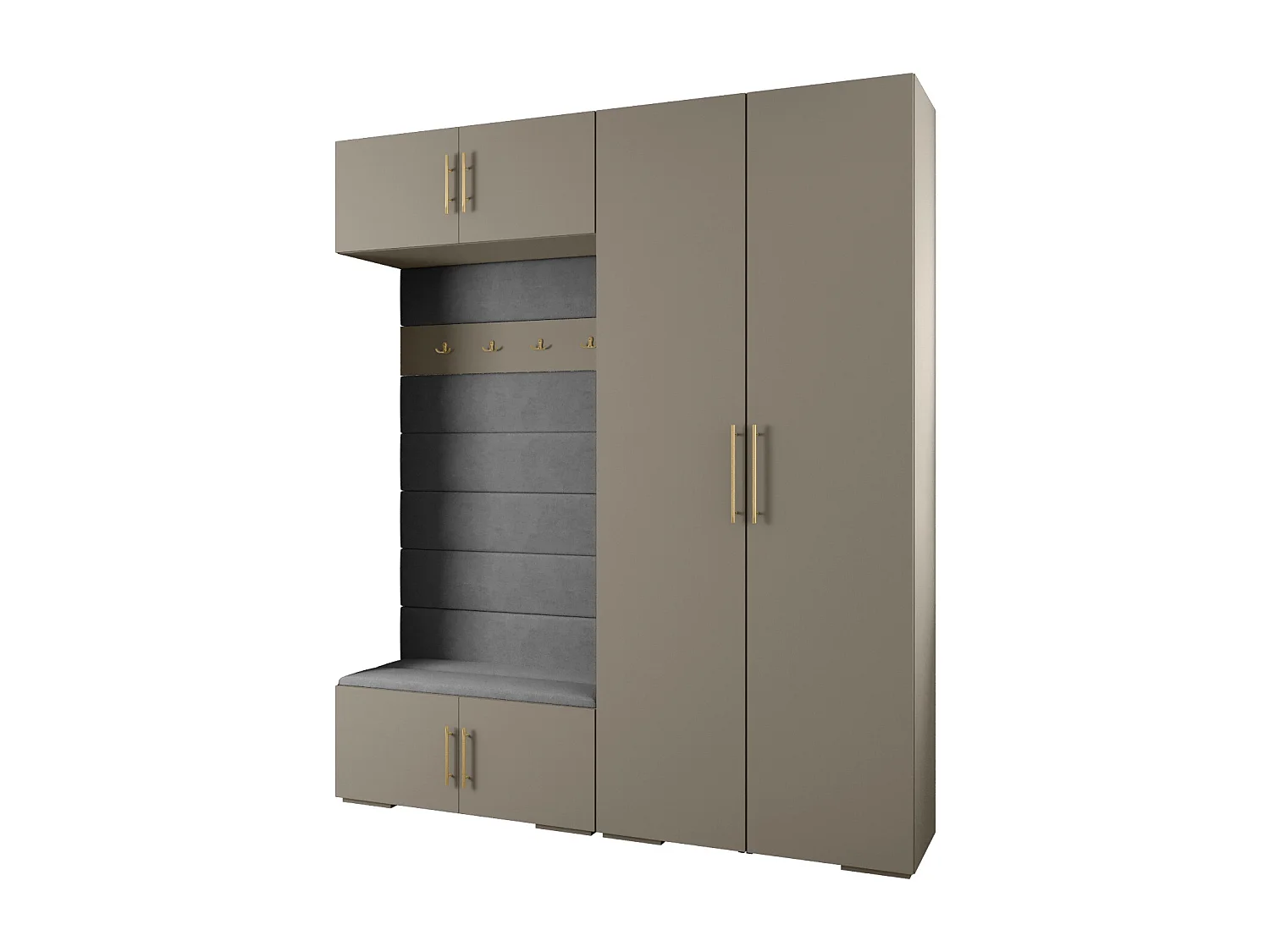 Inova 3 armario con puertas batientes 236,7/200/47