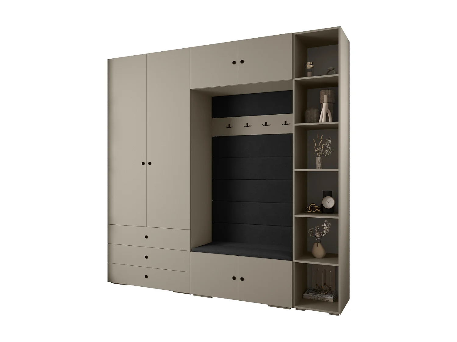 Inova kledingkast Z10 236,7/240/47