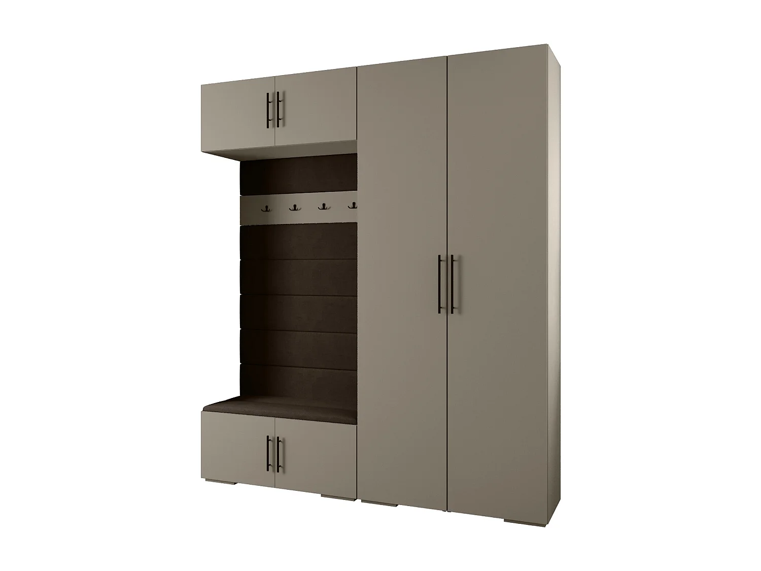 Inova 3 armario con puertas batientes 236,7/200/47