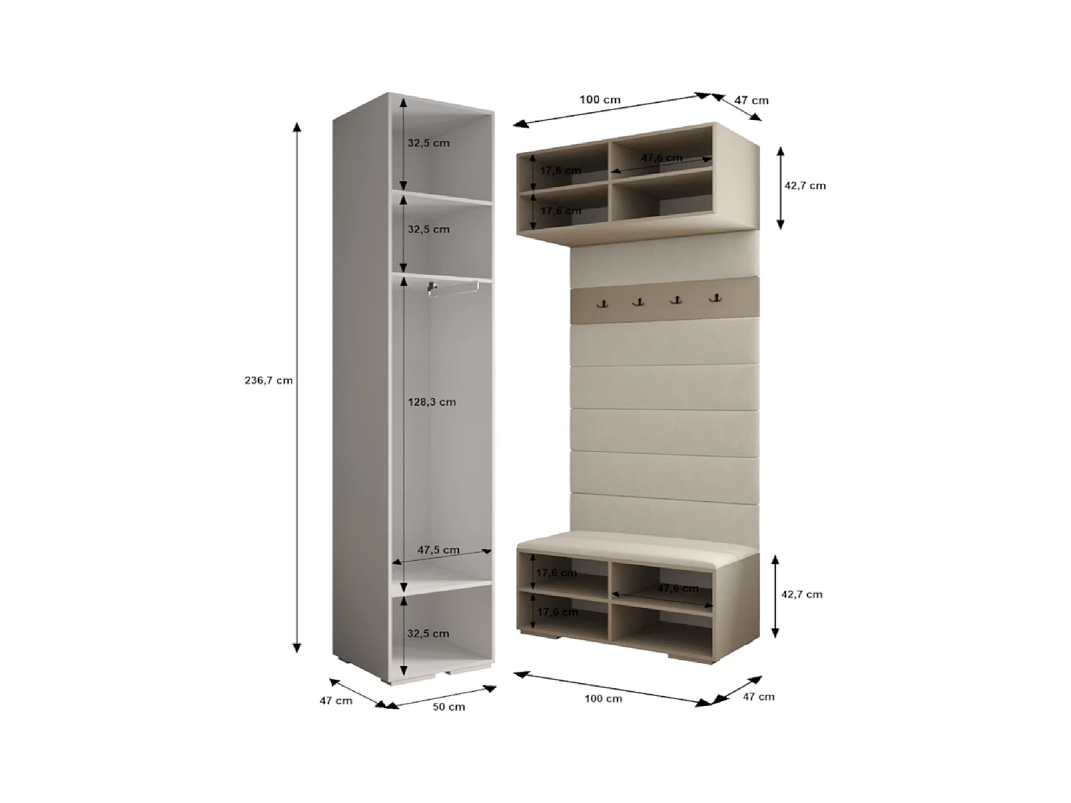 Garde-robe Inova 3 Z2