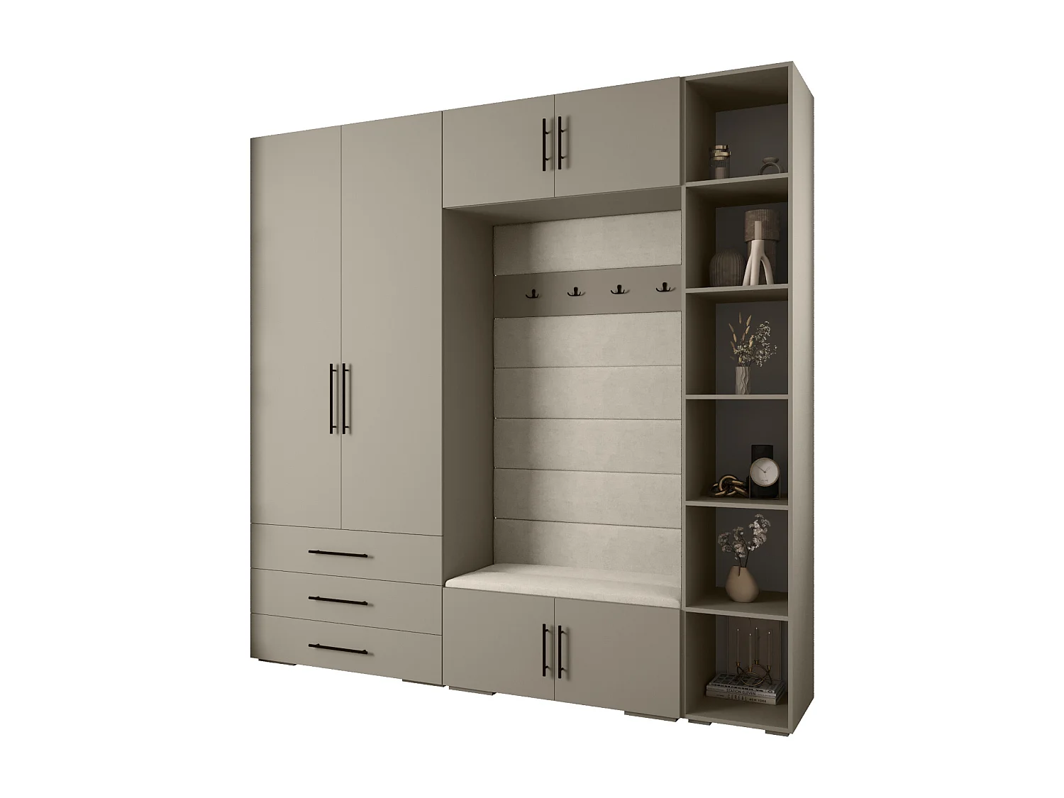 Inova kledingkast Z10 236,7/240/47