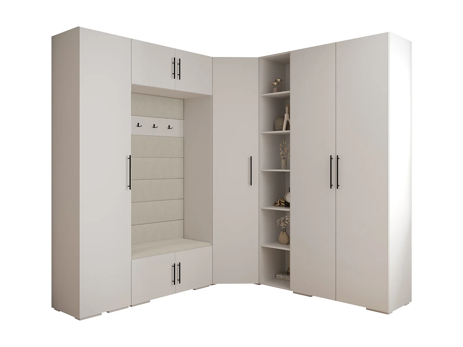 Inova kledingkast Z2 236,7/232/47