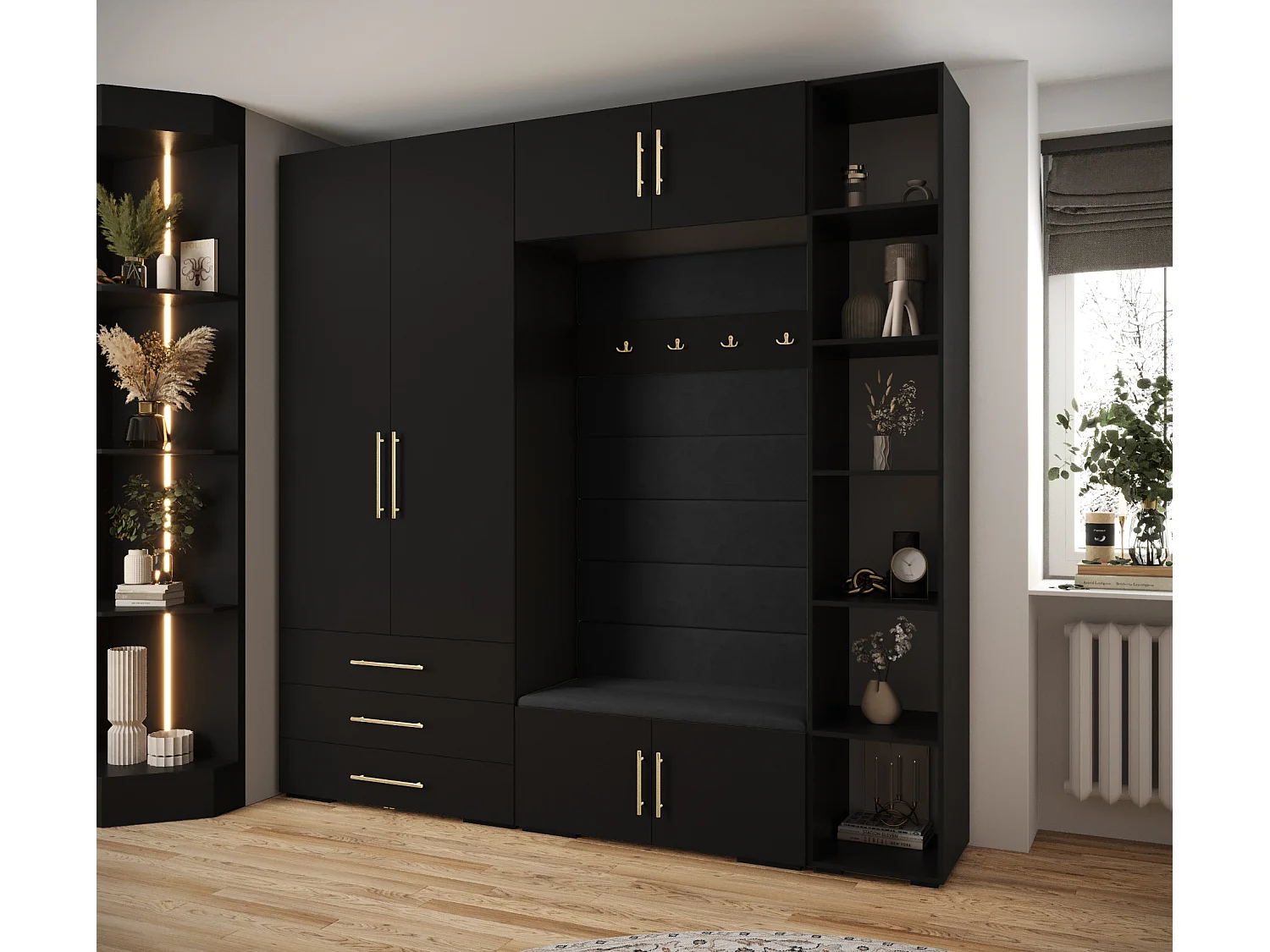 Inova kledingkast Z10 236,7/240/47