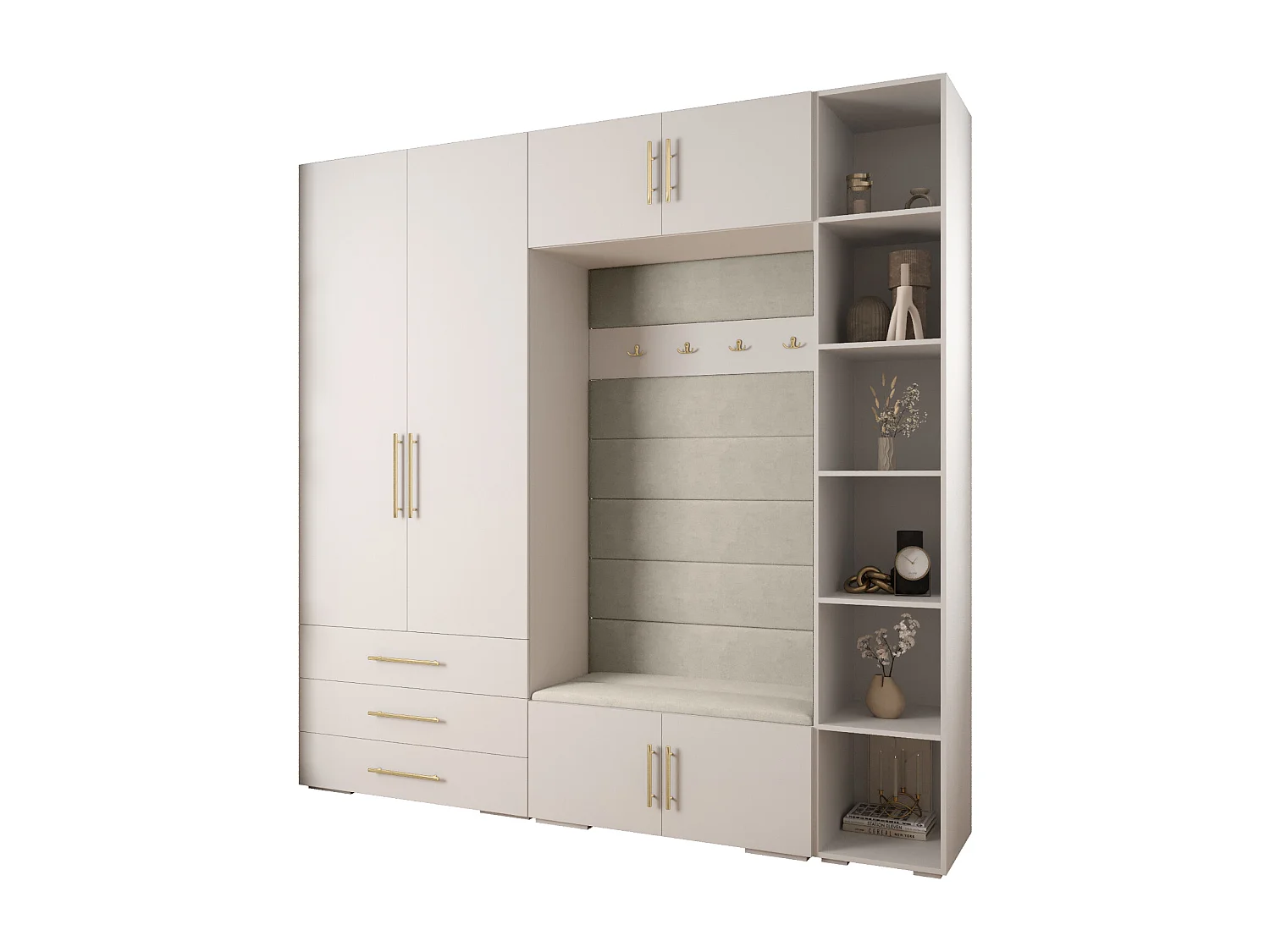 Inova kledingkast Z10 236,7/240/47