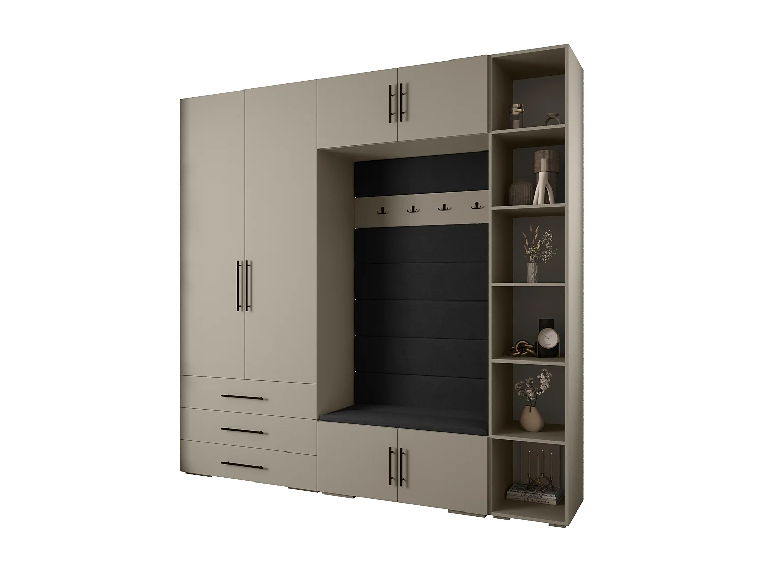 Inova kledingkast Z10 236,7/240/47