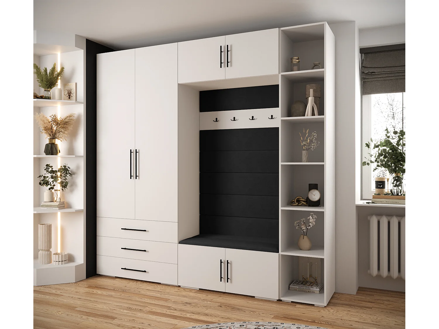 Inova kledingkast Z10 236,7/240/47