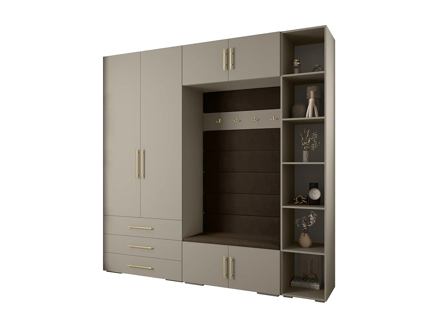 Inova kledingkast Z10 236,7/240/47