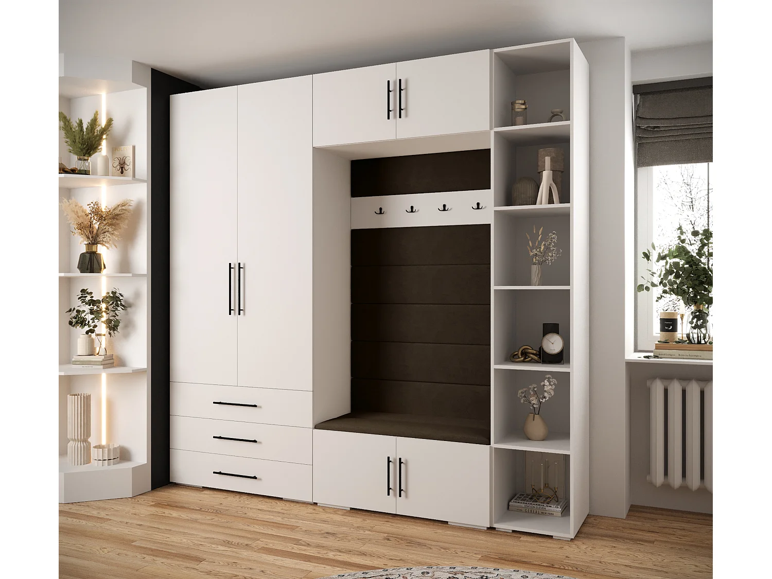 Inova kledingkast Z10 236,7/240/47