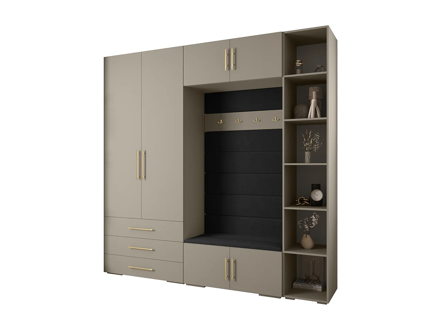 Inova kledingkast Z10 236,7/240/47