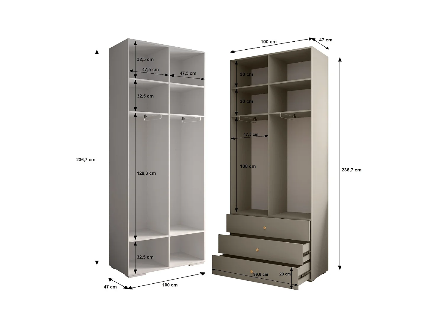 Garde-robe Inova 3 Z15