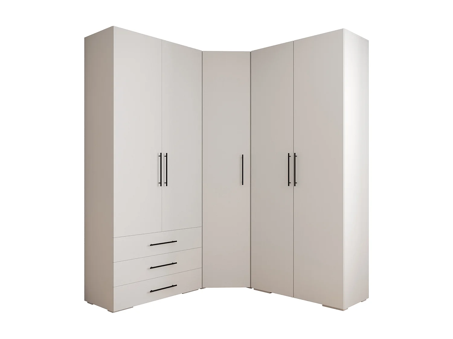 Inova 3 armario con puertas batientes 236,7/182/47