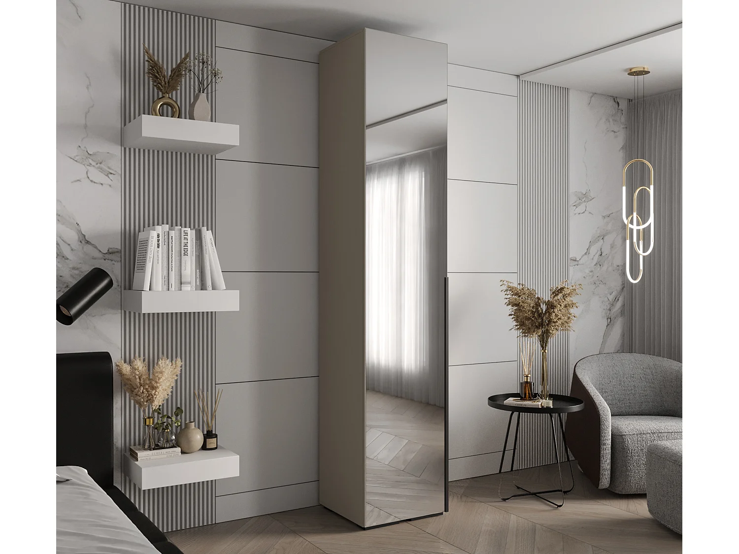 Armario con puertas batientes Inova 1 236,7/50/47