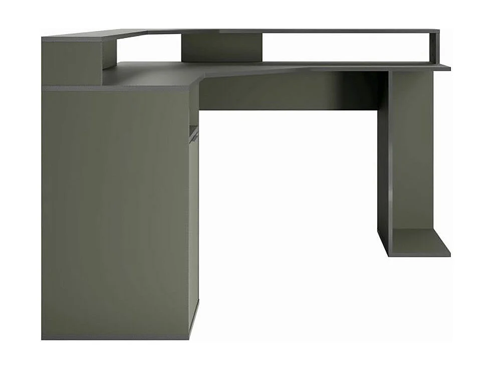 GAMING-SCHREIBTISCH Carbon graphitgrau 139 / 139 / 89cm