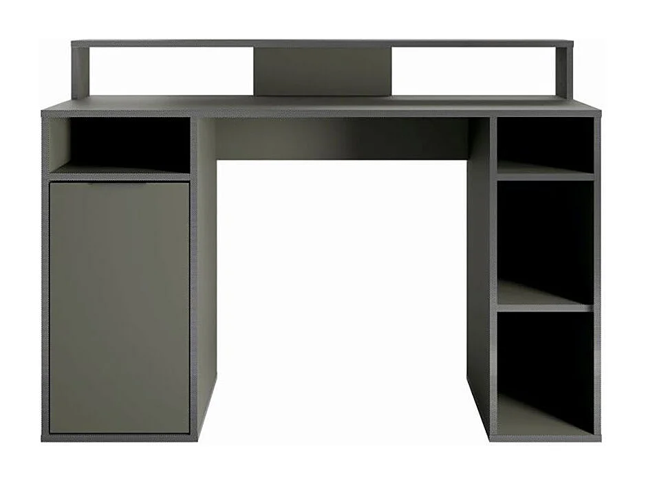 GAMING-SCHREIBTISCH Carbon graphitgrau 125 / 55 / 89cm