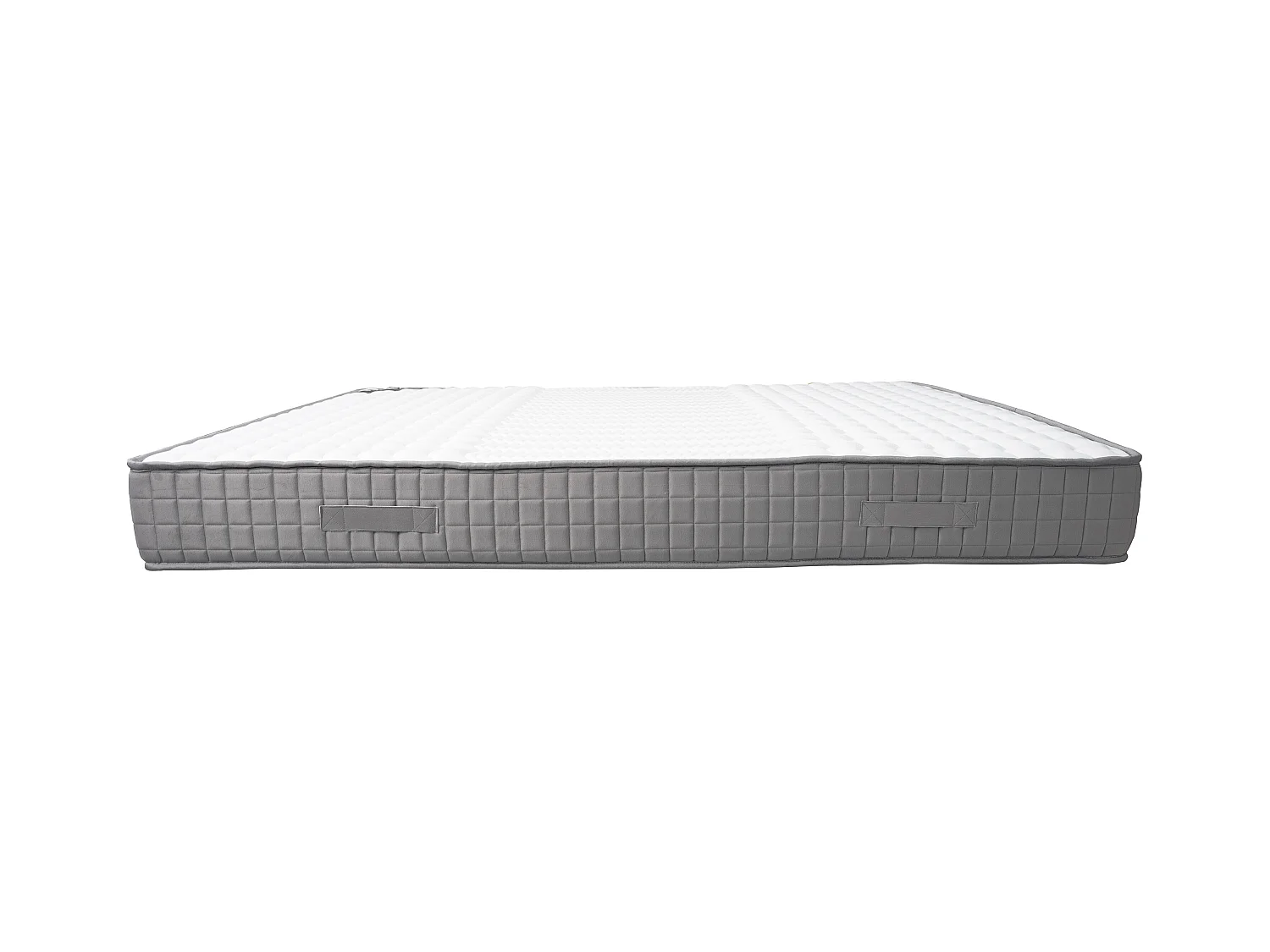 Conjunto de canapé abatible de 140 x 190 cm natural claro + colchón de espuma con acolchado de memoria 11 zonas esp.22cm - DANEVO de YSMÉE